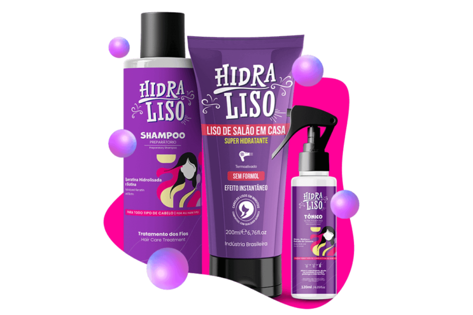 Como alistar o cabelo com o HidraLIso